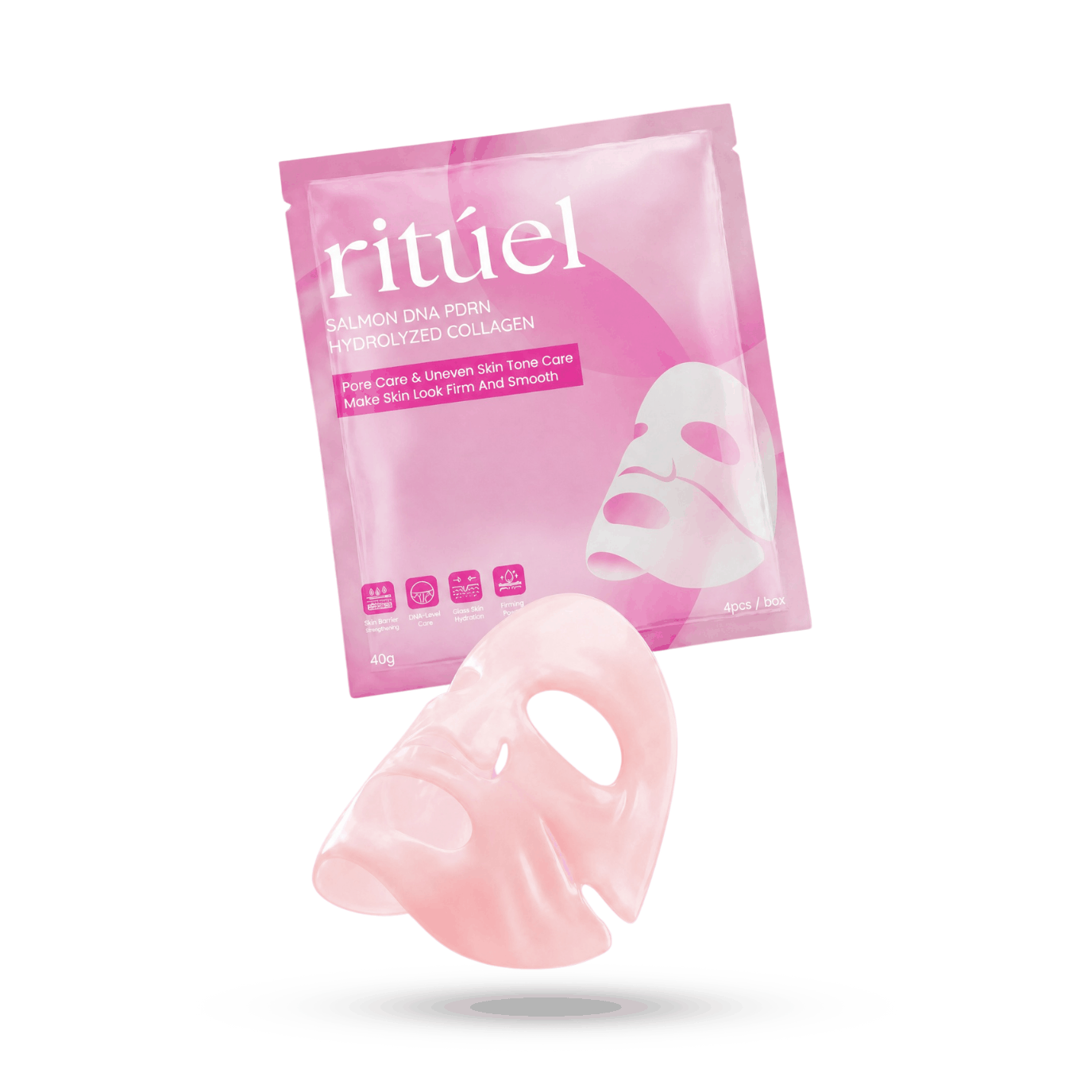 Salmon PDRN Collagen Mask (4 st)